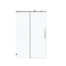 Frameless Single Sliding Soft Close Shower Doors, 5/16" Sgcc Tempered Glass