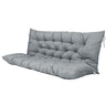 3 Seater Outdoor Porch Swing Cushion With Backrest