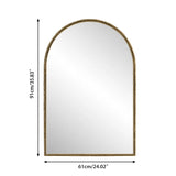 Arched Mirror With Shatterproof Glass