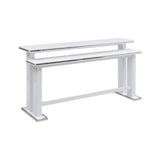 Amanda - 72" Rectangle Wood Console Table - White