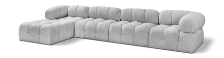 Ames - 5 Piece Fabric Modular Sectional