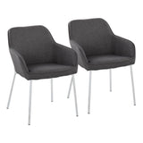 Daniella - Dining Chair - Steel (Set of 2)