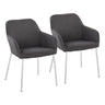 Daniella - Dining Chair - Steel (Set of 2)