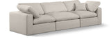 Comfy - Linen Modular Sofa 3 Seats