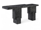 Anzio - Oak Veneer And Solid Wood Console Table