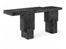 Anzio - Oak Veneer And Solid Wood Console Table