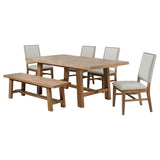 Middleton - Extension Leaf Dining Set With Upholstered Chairs