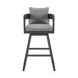 Menorca - Outdoor Patio Swivel Bar Stool