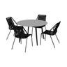 Kylie And Clip - 5 Piece Outdoor Patio Dining Set