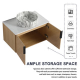 Wall Mounted Design Bathroom Vanity & Art Sink