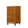 Floor Cabinet With Adjustable Shelf, Storage For Entryway