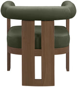 Arienzo - Performance Fabric Upholstered Accent Chair - Walnut Base