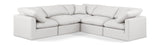 Indulge - Faux Leather 5 Piece Modular Corner Sectional