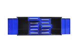 Storage Cabinets With Workbench (With 10 Drawers And 2 Cabinets)