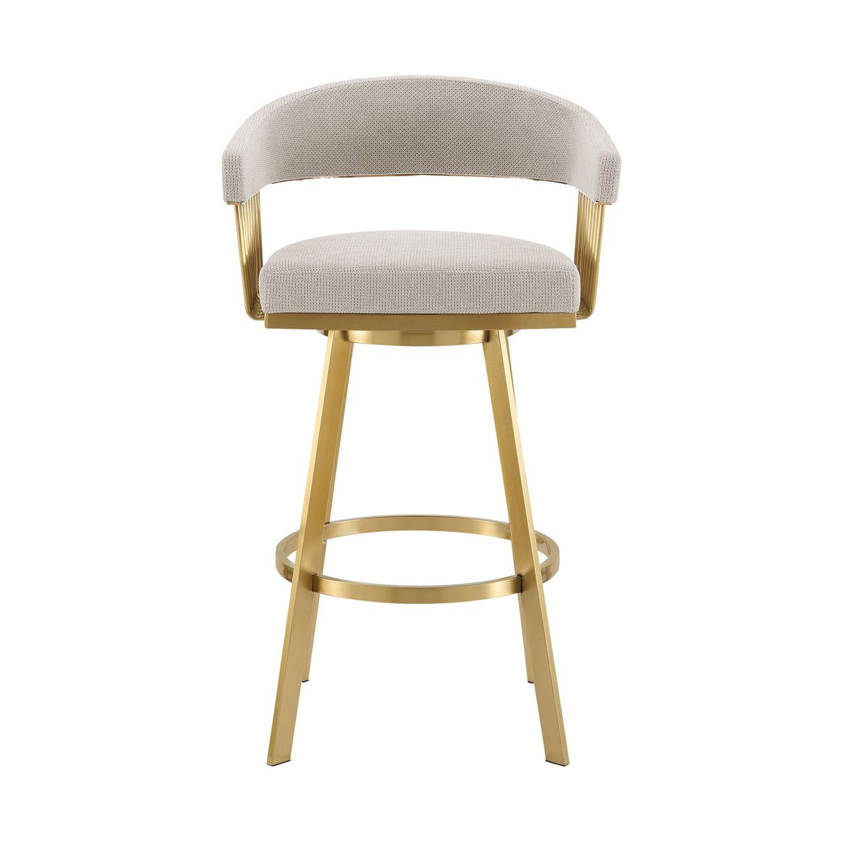 Chelsea - Swivel Fabric Stool