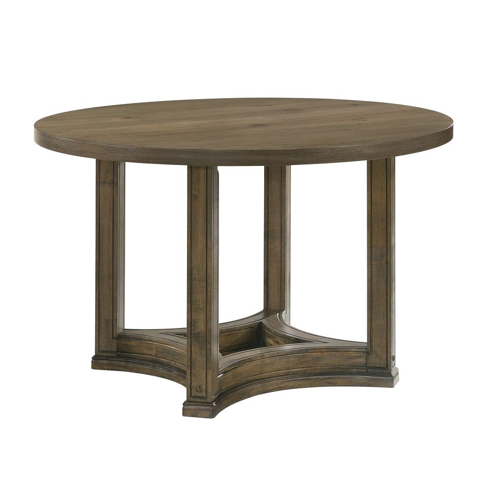 Parfield - Round Dining Table - Weathered Oak