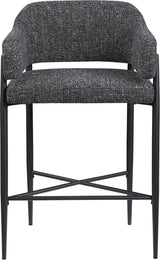 Dame - Fabric Upholstered Counter Stool (Set of 2)