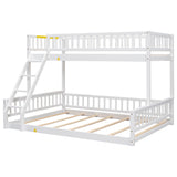 Bunk Bed With Ladder And Guardrails