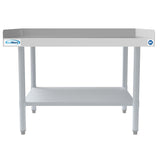30" x 36" 16-Gauge Stainless Steel Equipment Stand with Galvanized Undershelf, EQT-163036.
