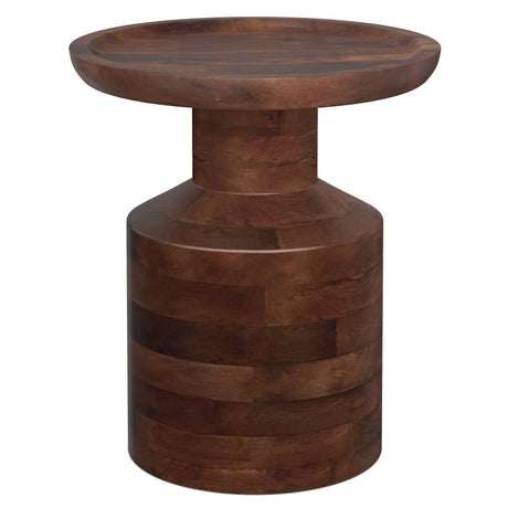 Haynes - Handcrafted Wooden Accent Table