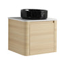 Mounted Bathroom Vanity & Art Sink & 2 Soft Close Doors