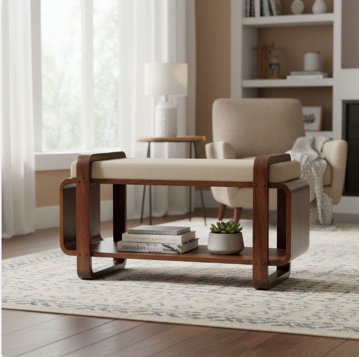 Loop Bench - Chestnut
