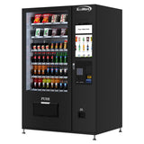 Refrigerated Snack and Drink Vending Machine with 60 Slots and 22 Inch Touch Screen with Bill and Coin Acceptor in Black (KM-VMRT-50-BC)