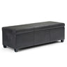 Avalon - Contemporary Storage Ottoman Bench