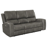 Brickston - Triple Power Reclining Sofa Set