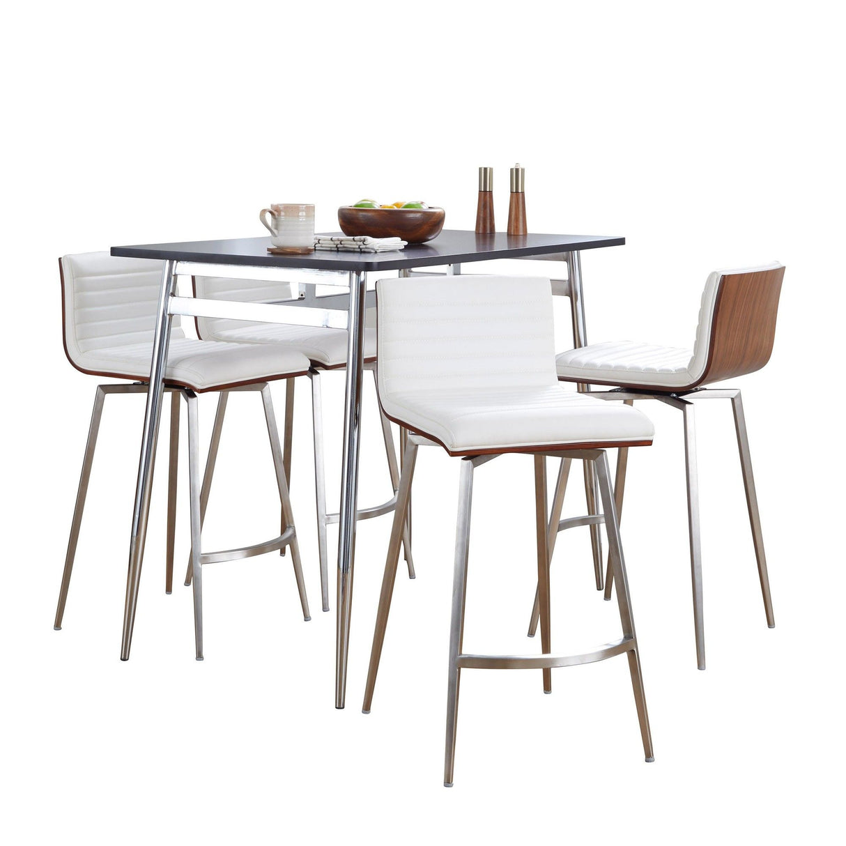 Marcel - Mason Counter Height 5 Piece Dining Room Set