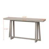 Console Table, Stylish Rectangular Entryway Table