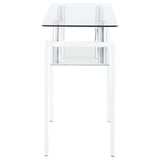 Dyer - 1-Shelf Rectangular Glass Top Table
