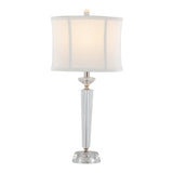 Diamond - Torch 25" Crystal Table Lamp (Set of 2) - White