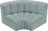 Arc - Faux Leather 2 Piece Modular Sofa