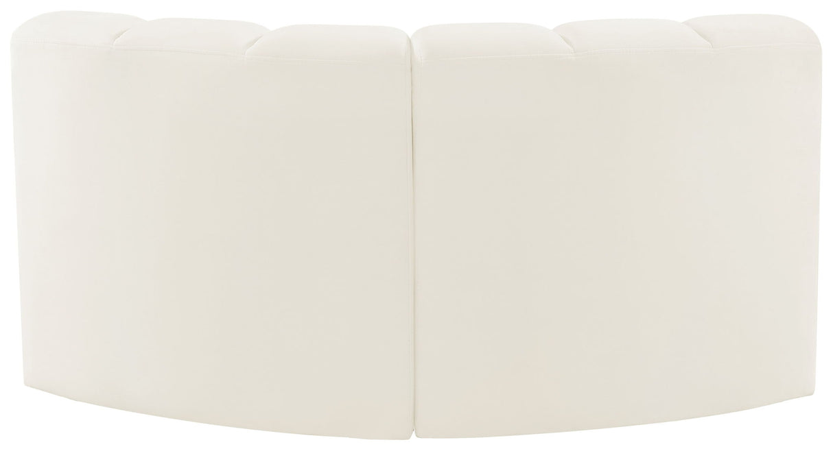 Arc - Velvet 2 Piece Modular Sofa