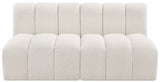 Arc - Boucle Fabric 2 Seats Modular Sofa