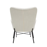 Izzy - Industrial Lounge Chair And Ottoman Set
