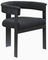Romeo - Boucle Dining Chair With Black Base (Set of 2)