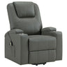 Macklin - Power Lift Massage Recliner With Heat And Dual Cupholders