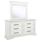 6 Drawer Dresser With Mirror - Vintage