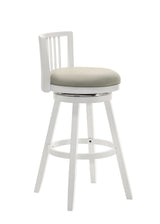 Harper - 26" Amber Glow Counter Height Rubberwood Swivel Barstool