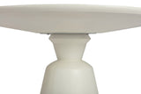 Palea - Indoor Outdoor Dining Table - White Concrete Finish