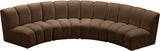 Infinity - 4 Piece Velvet Modular Sectional