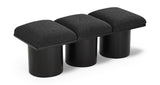 Pavilion - 3 Piece Modular Bench With Black Base