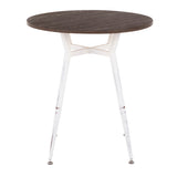 Clara - Industrial Round Dinette Table