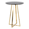 Cosmo - Counter Table - Gold Metal