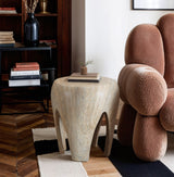 Moxie - Concrete And Fiberglass Indoor / Outdoor End Table