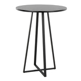 Cosmo - Counter Table - Black Metal