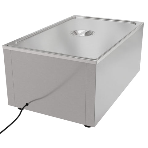 21 Qt. One-Section Electric Countertop Food Warmer With Faucet, CFW-1T.