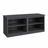 TV Stand For TVs Up To 50" With Open Shelves And Cable Management